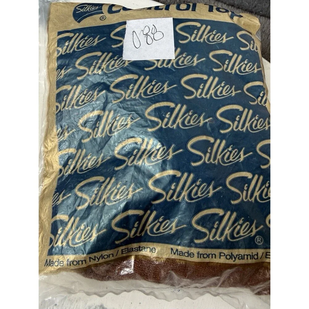 Vintage Pantyhose Lot No Nonsense Catherines Silkies Sheer Support Hosiery B C X